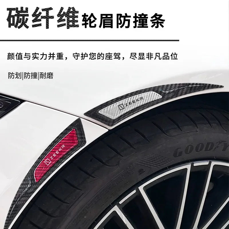 For Zeekr 001 007 Gt 009 Suitable 7X 9X Carbon Fiber Wheel Arch