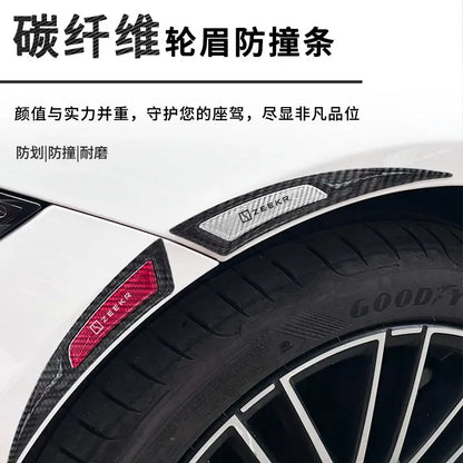 For Zeekr 001 007 Gt 009 Suitable 7X 9X Carbon Fiber Wheel Arch
