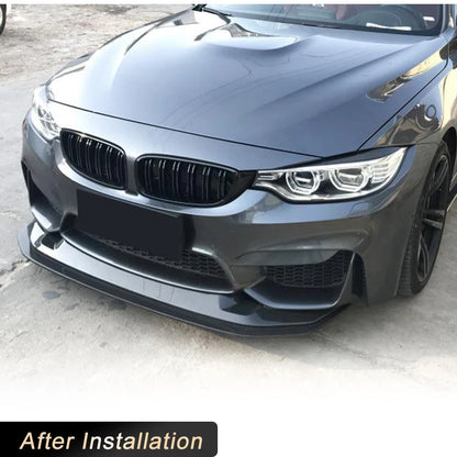 For BMW F80 M3 F82 F83 Full Carbon Fiber Front Bumper Lip