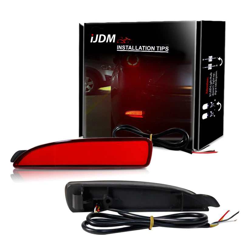 For Mazda 3 5 6 Function Ijdm Bumper Reflector As Tail Brake