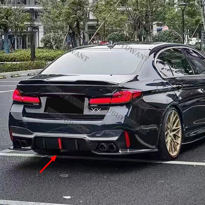 For BMW 5 Series M5 F90 G30 G38 3D Carbon Fiber Rear Bumper
