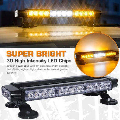 For Vehicle Intensity Emergency Hazard Warning Lighting Bar