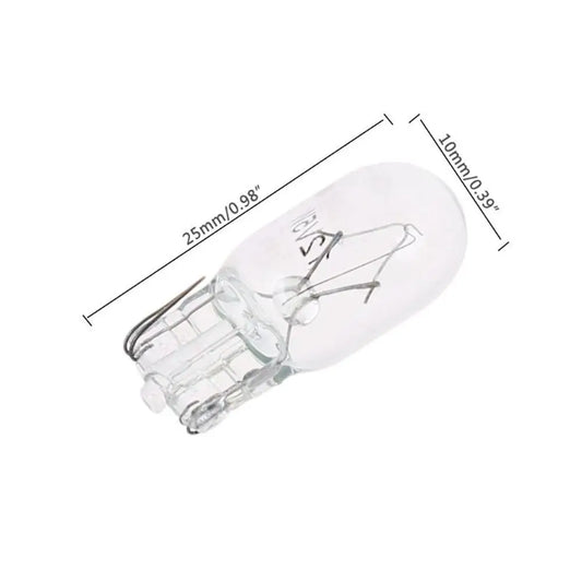10PCS Set Warm White 12V 5W T10 W5W 194