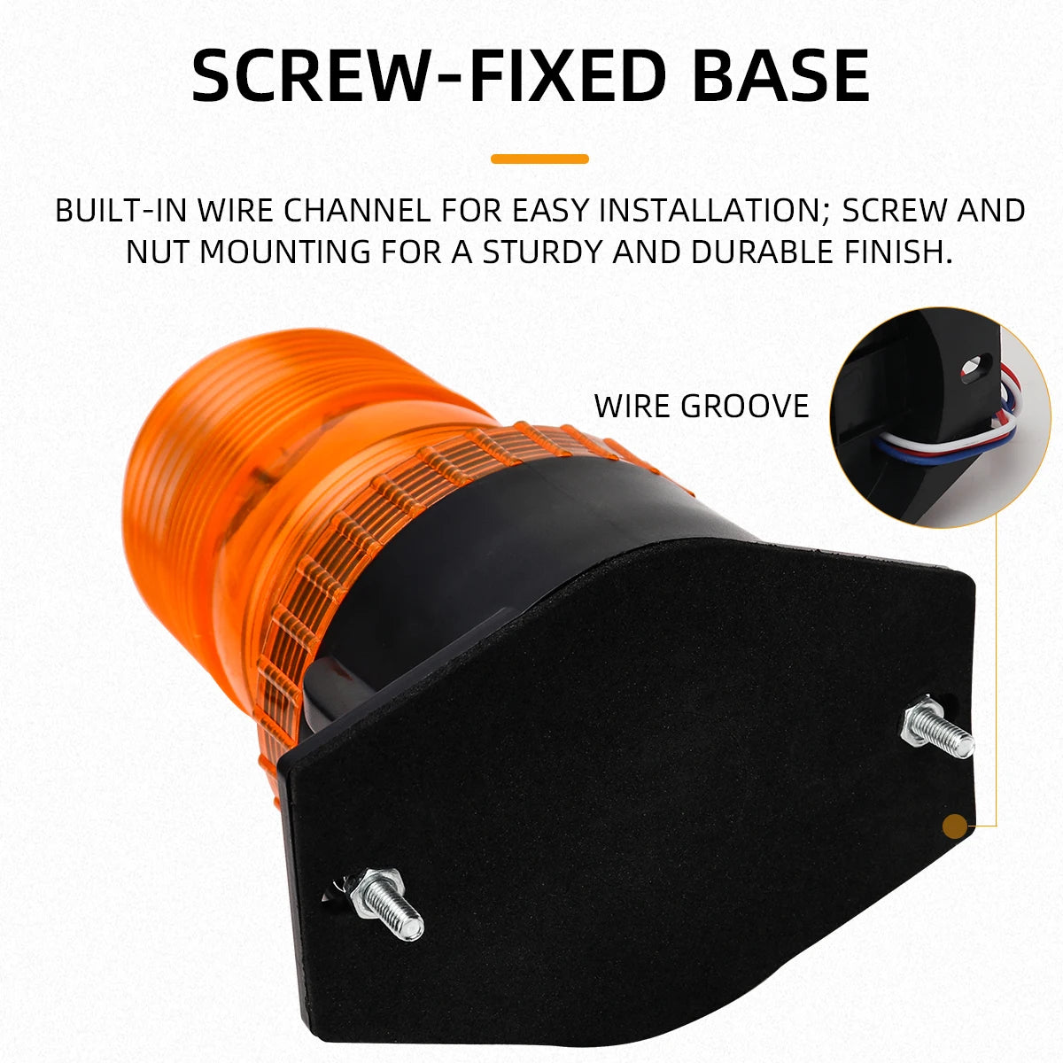 For Forklift 30LED Power Emergency Warning Flash Strobe Truck