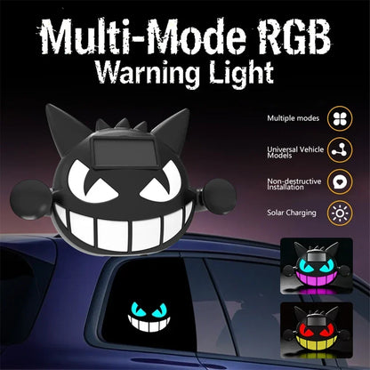 1PCS Solar type-c Dual Charging Demon Eye Window Atmosphere