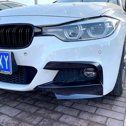 For BMW 3 Series F30 F31 Front Bumper Side Splitters Spoilers