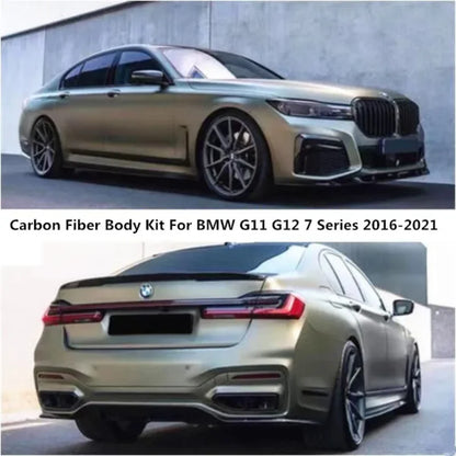 For BMW G11 G12 7 Series 730 740 750 760 2019-2022 Real Carbon
