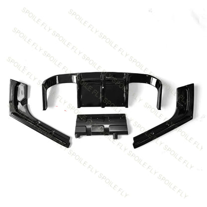 For BMW 4 Series F32 F33 4PCS 2013 2016 Look M4 Rear Bumper Lip