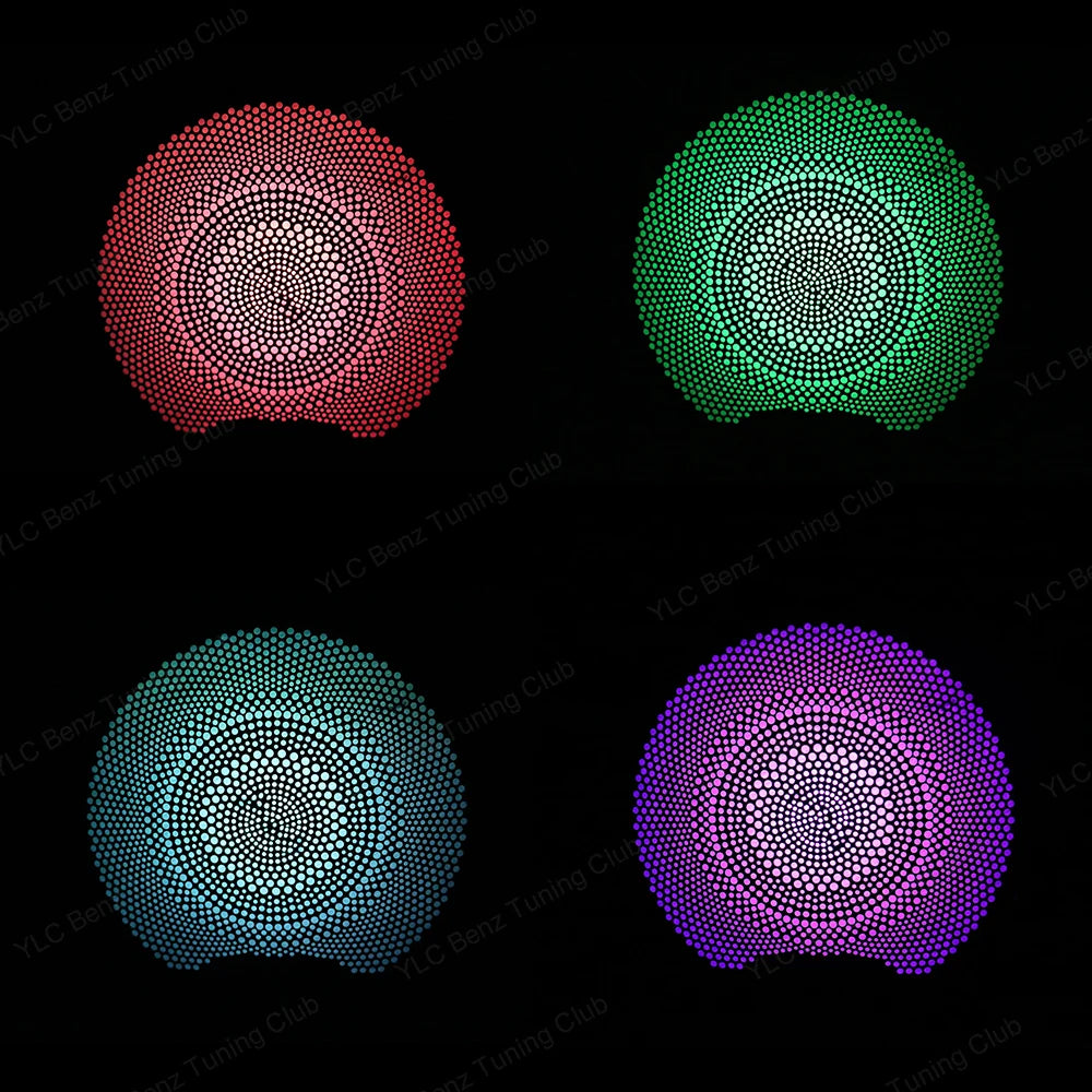 For Mercedes-Benz C Glc Class Coupe Ambient Colors W205 C43 C63