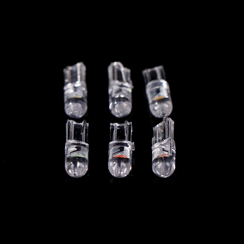 10PCS T5 Super Bright Cob Wedge Dashboard Gauge Warning