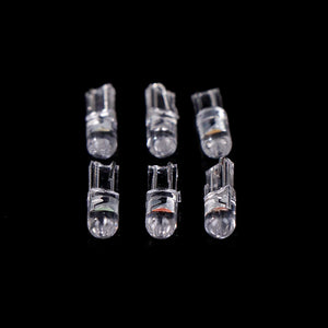 10PCS T5 Super Bright Cob Wedge Dashboard Gauge Warning