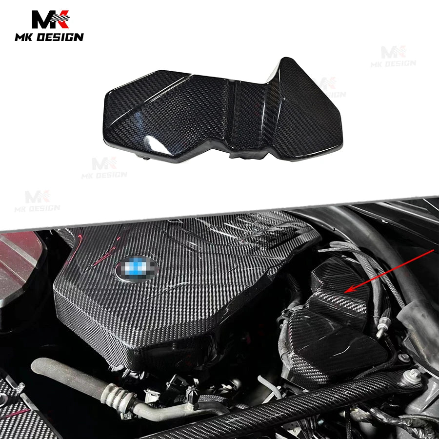 For BMW BMW G20 G21 G22 Dry Carbon Fiber Ecu Battery Terminal