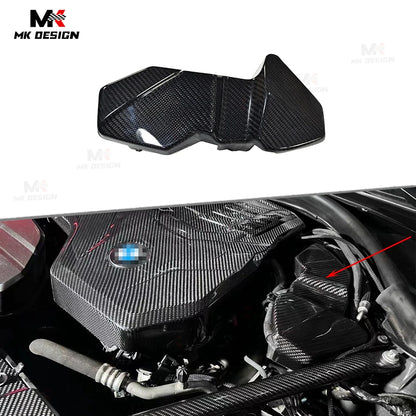 For BMW BMW G20 G21 G22 Dry Carbon Fiber Ecu Battery Terminal