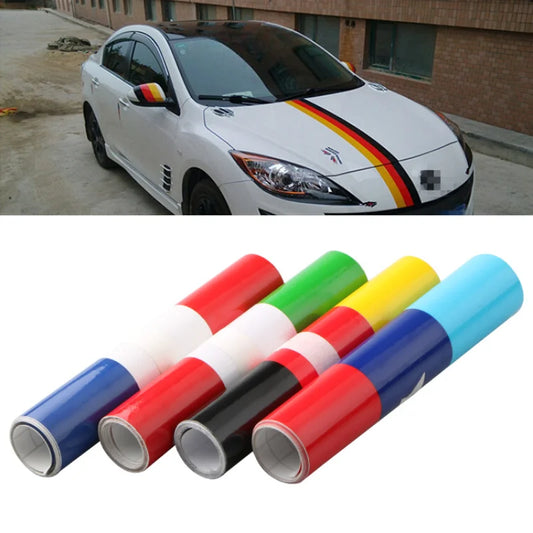 1M Sticker M Color Stripes Rally Side Hood Racing