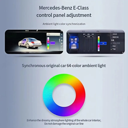 For Mercedes Benz W213 E-Class Coupe Colors 3D Rotating Tweeter