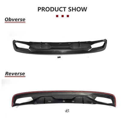 For BMW 5 Series G30 Standard Rear Bumper Diffuser Spoiler Sedan