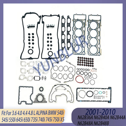 For Alpina BMW 540I 545I 550I Engine Parts Full Gasket Set Fit