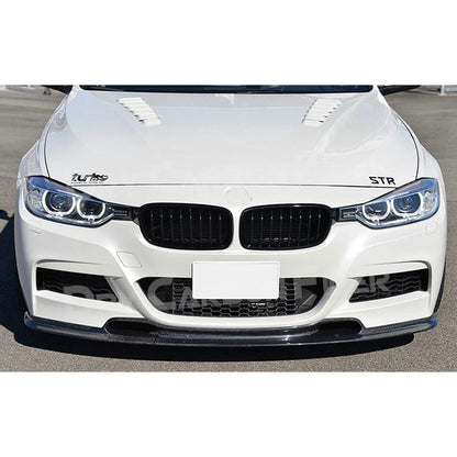 For 3 Series Carbon Fiber Front Lip Spoiler BMW F30 F35 M Sport