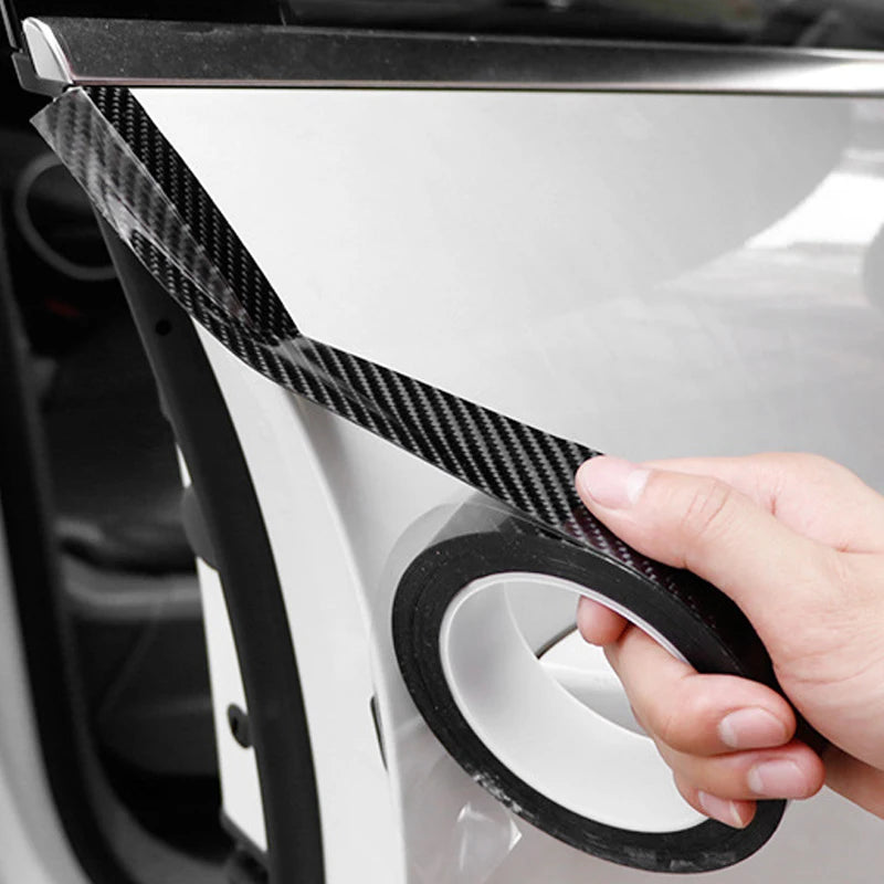 3D Carbon Fiber Sticker Door Sill Side Mirror Anti