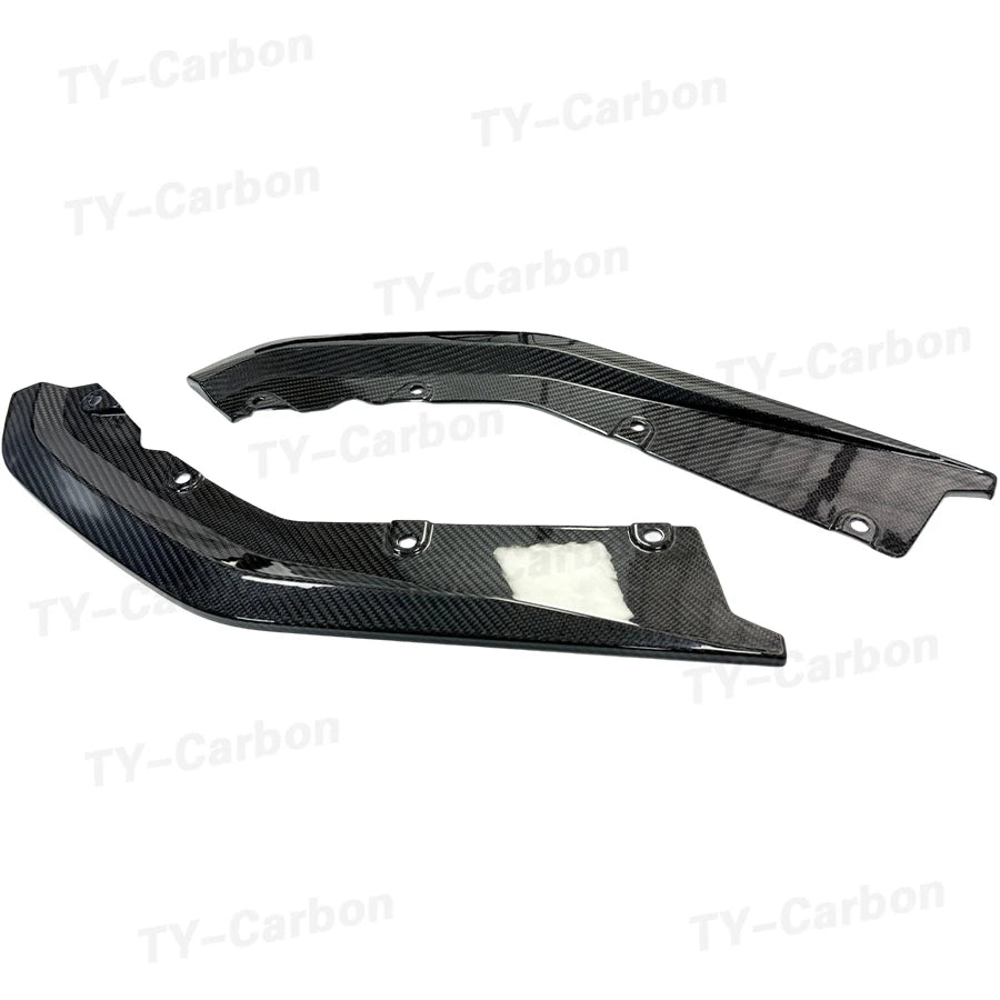 For BMW G81 G80 M3 G82 Dry Carbon Fiber Rear Splitter Lip