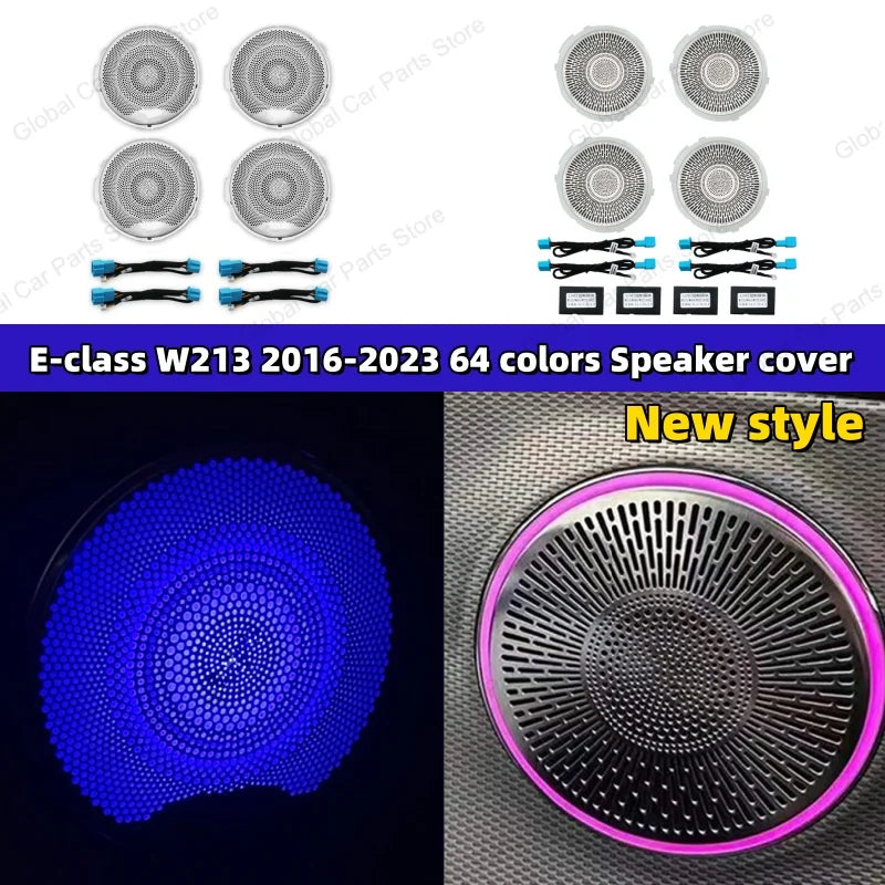 For Mercedes Benz E-Class W213 Air Vents 3D Rotating Tweeter