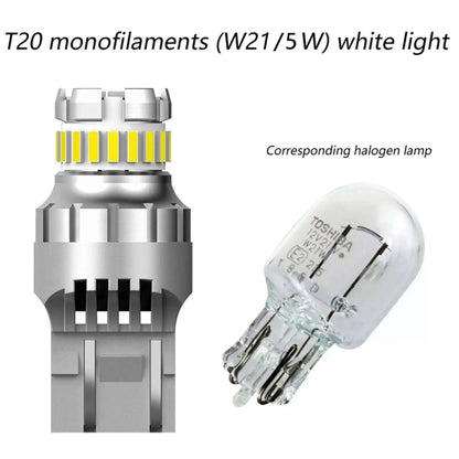 2PCS T20 7440 W21W Canbus Reverse W21 5W 7443