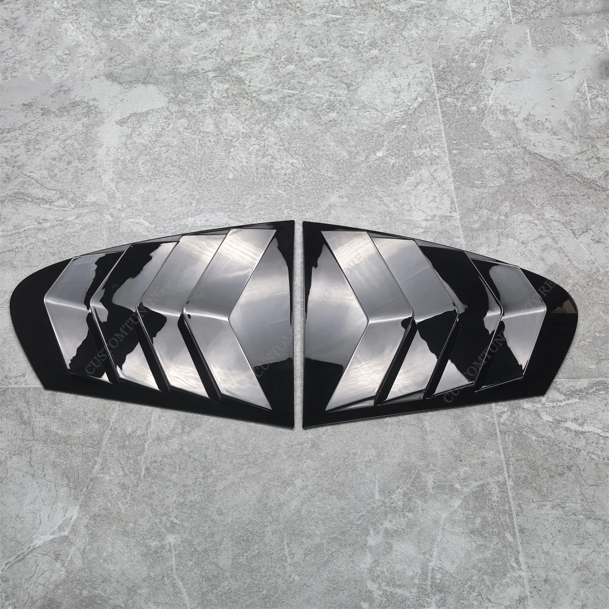 For BMW F10 525I 530D 530I Rear Window Louvers 545I M550I 550D