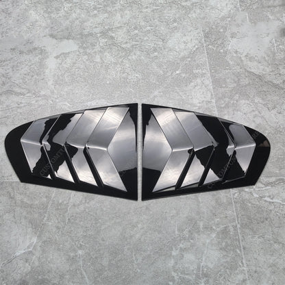 For BMW F10 525I 530D 530I Rear Window Louvers 545I M550I 550D