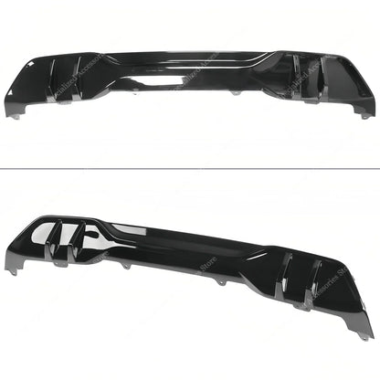 For BMW X5 G05 30D 40D Gloss Black Mp Rear Bumper Lip Exterior