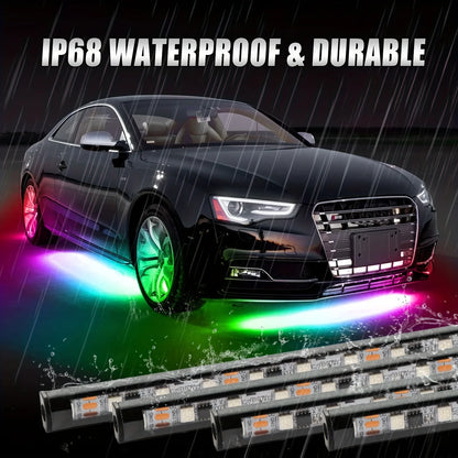 RGB Flexible Underglow Strip 12V Underbody Ambient APP Control