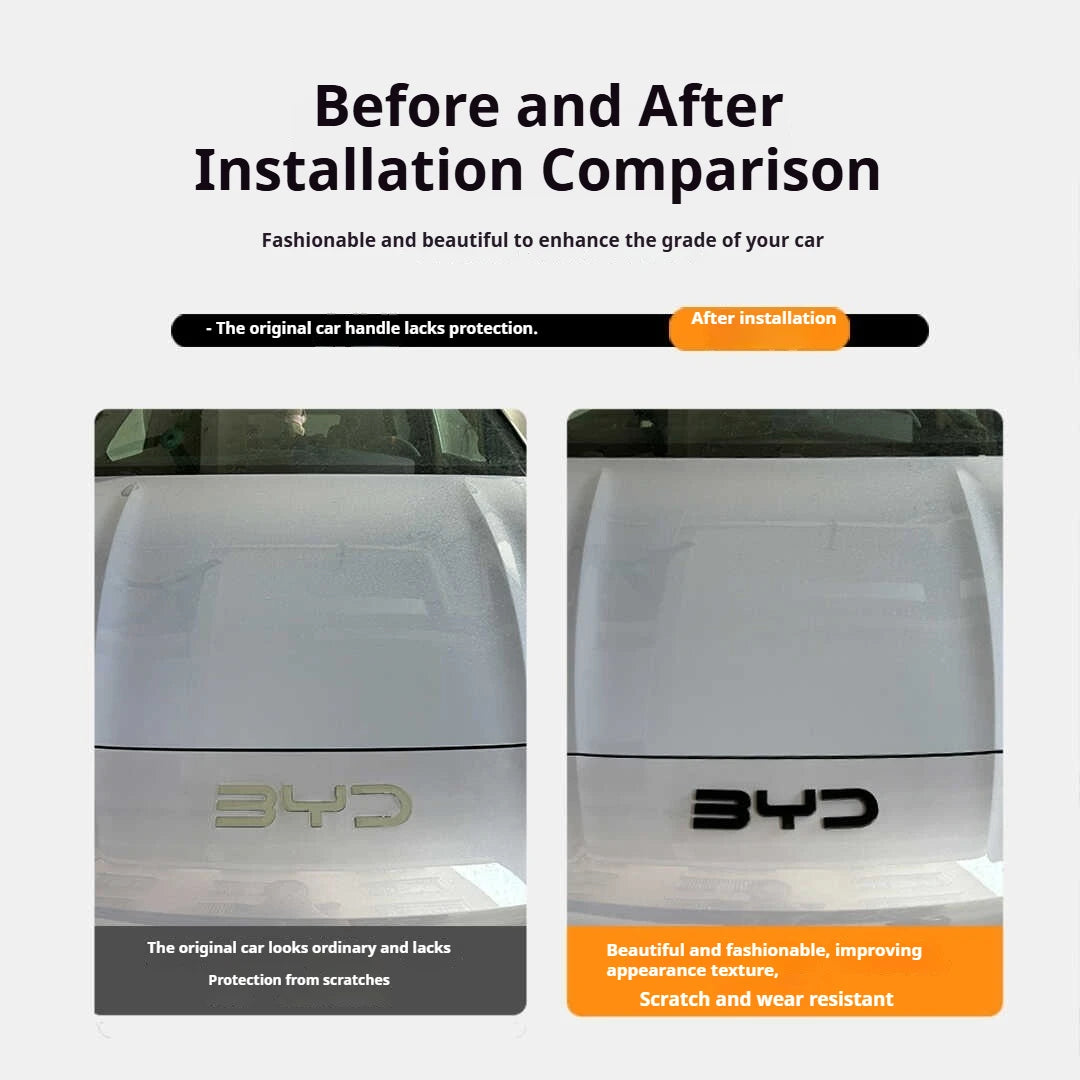 For BYD Seal Dedicated Black Front Rear Emblem Modification