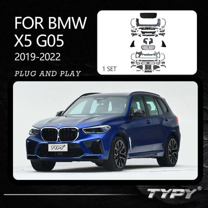 For BMW X5 G05 Upgrade Modified Typy Bodykit Assembly BMW X5M