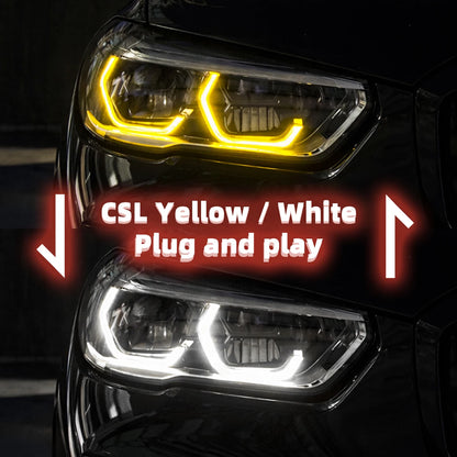 For BMW X5 X6 X5M X6M G05 G06 F95 F96 2019-2022 Dual Color Drl