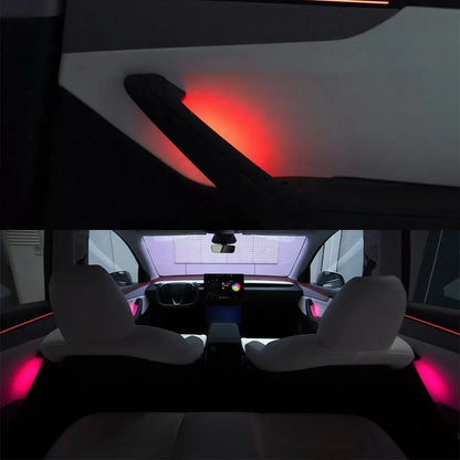 For Tesla Model Y Juniper Model Handle Ambient Highland