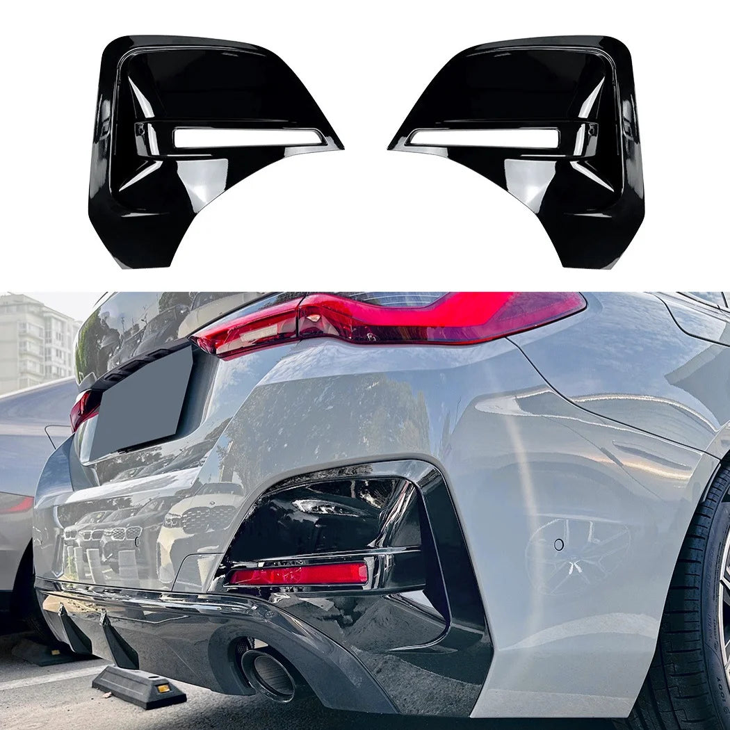 For BMW 4 Series I4 G26 Rear Bumper Lip Diffuser Side Splitter