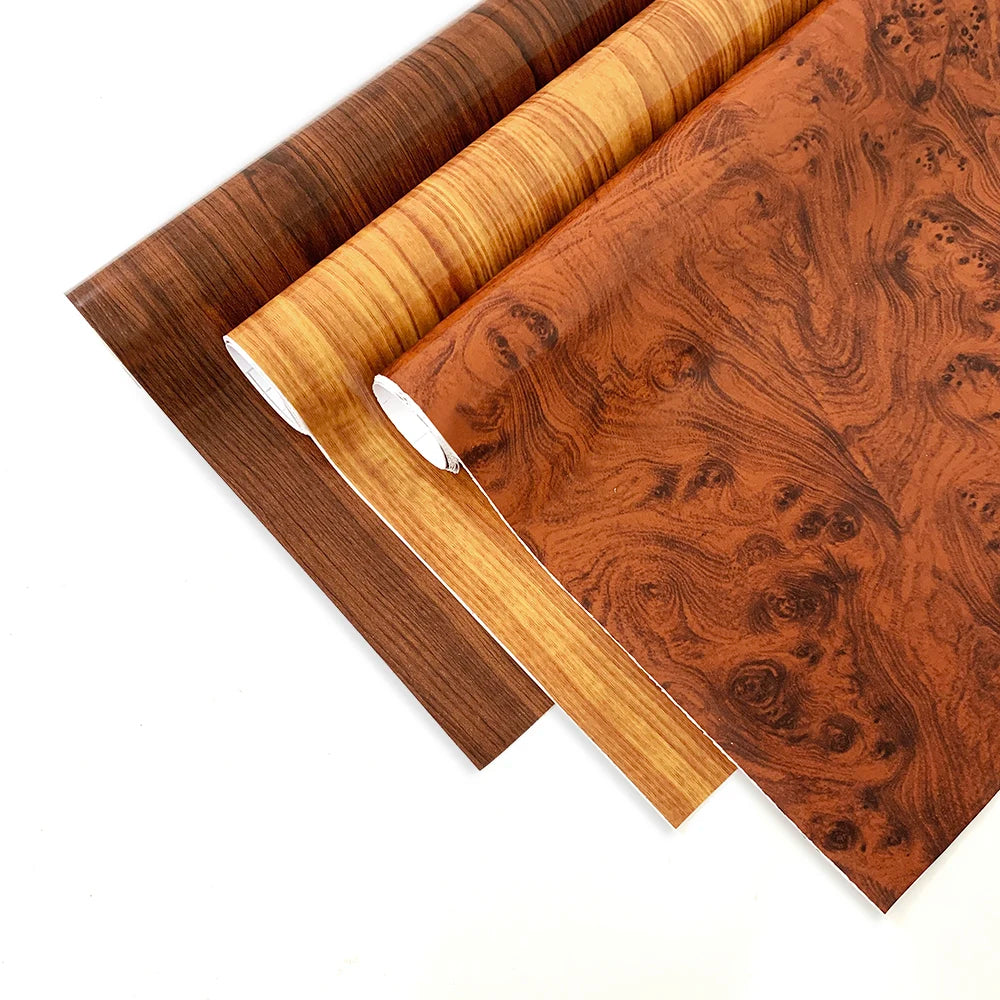 Sticker self-adhesive Wrap Vinyl Wood Grain Textured Internal