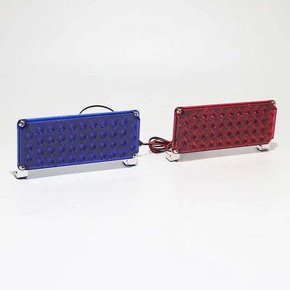 Red ultra-thin Sentry Box Flash SUV Truc 12V 24V