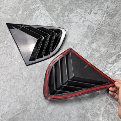 For BMW X4 F26 G02 F98 Rear Window Louvers X4M 25D 30I 30D M40I