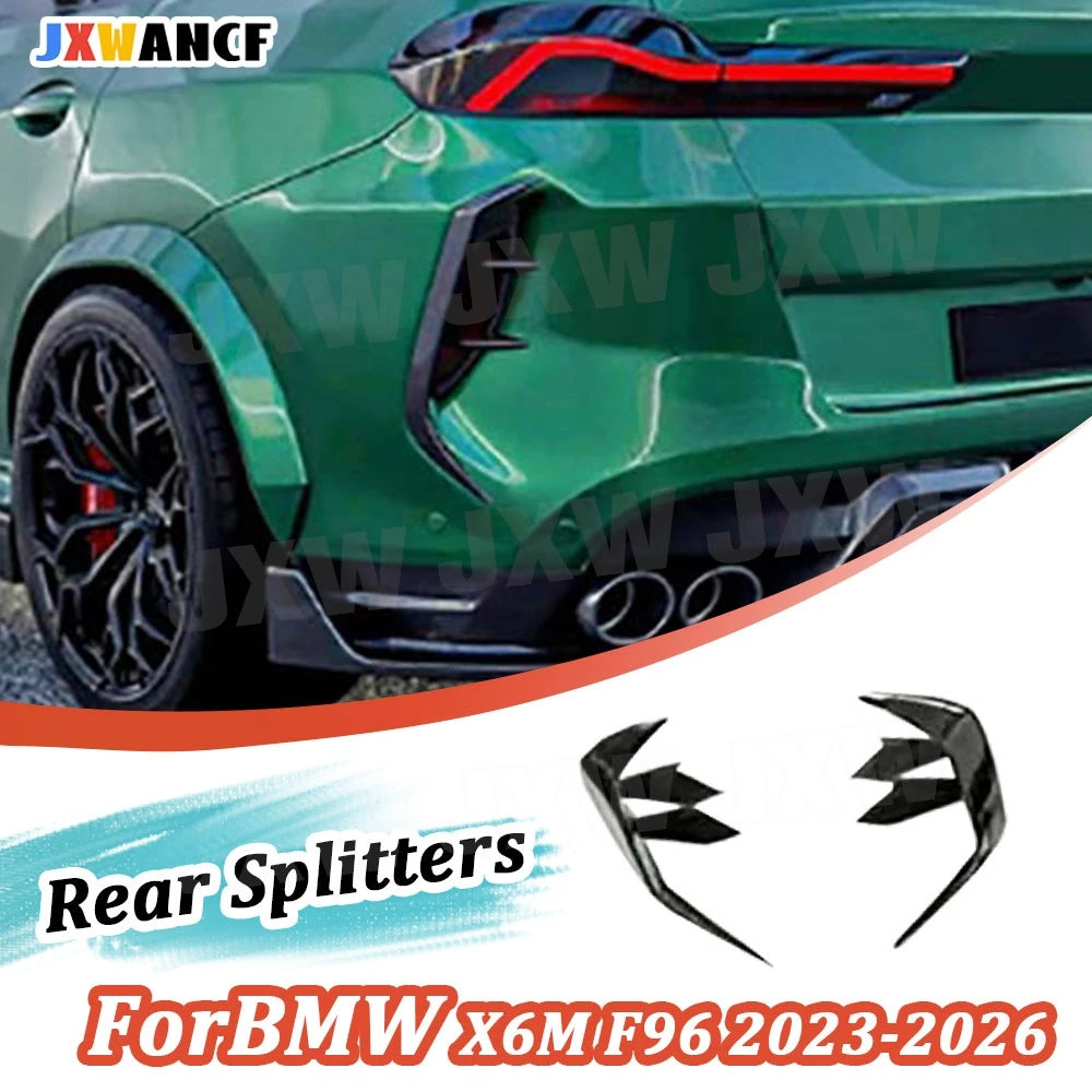 For BMW X6M F96 2023-2026 Frp Jxwancf Dry Carbon Fiber Rear