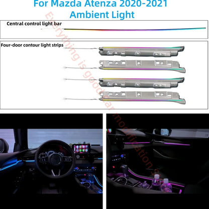 For Mazda Atenza Automotive Interior Lighting Rhd Ambient