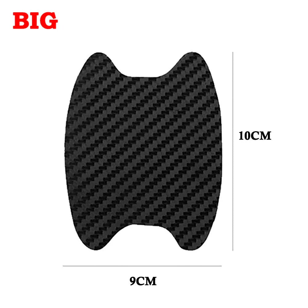 4PCS Set Handle Protection Film Door Sticker Scratches Resistant