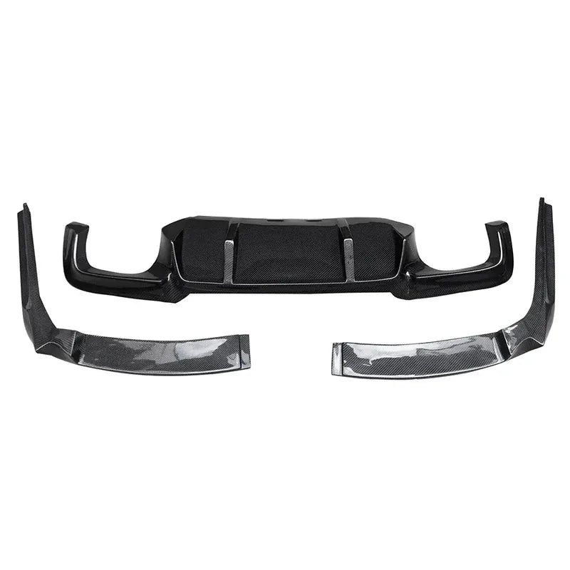 For BMW 5 Series M5 F10 F18 Carbon Fiber Rear Bumper Diffuser