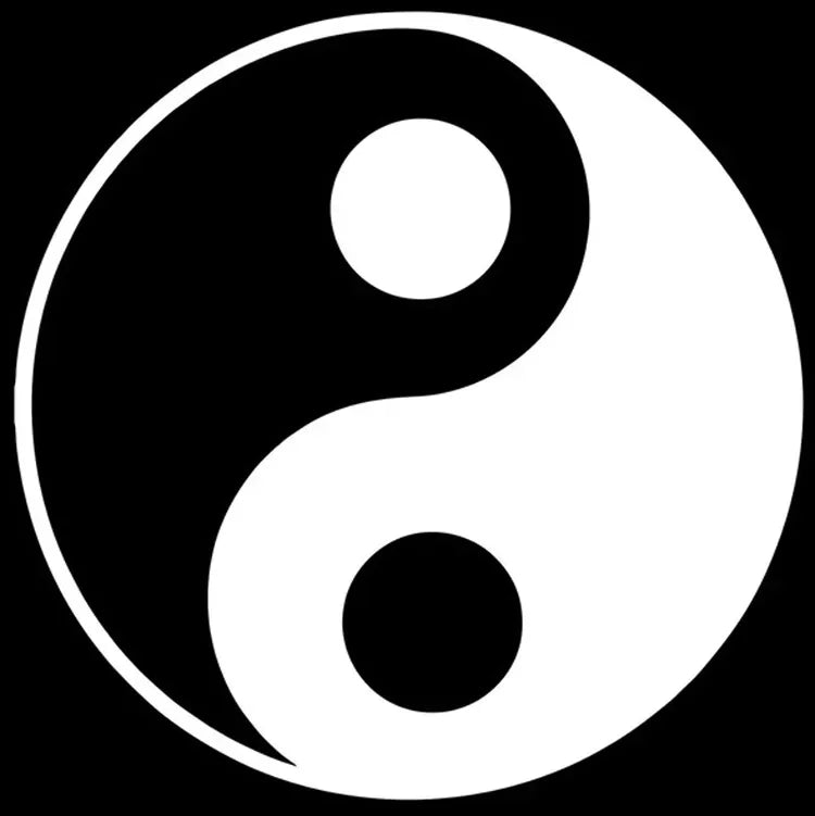 Personality Creative Sticker Yin Yang Baguazhen Scratches Fairy