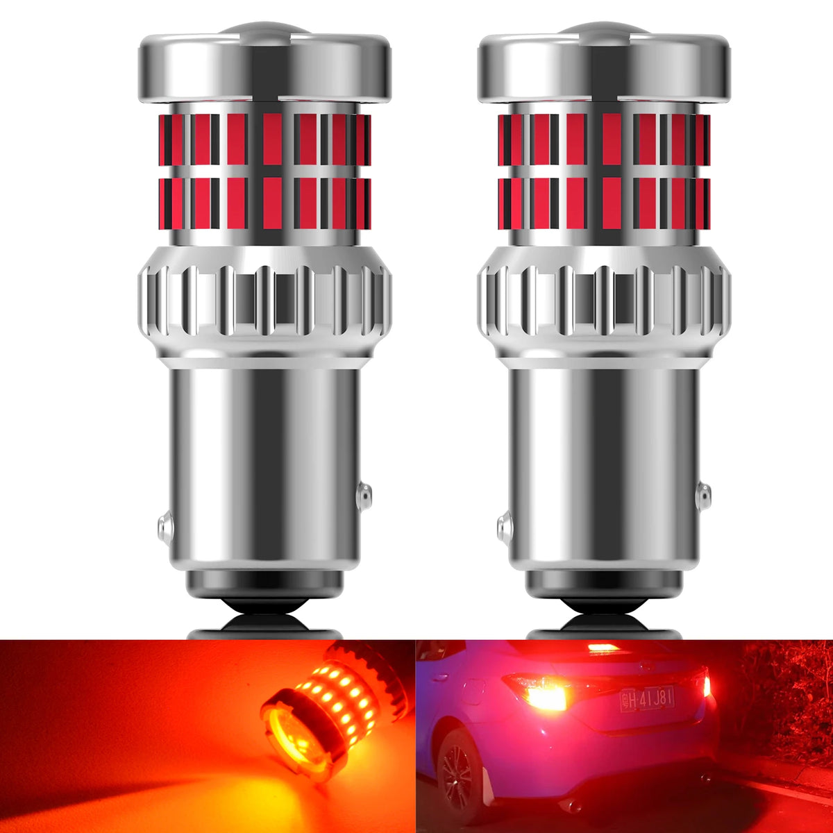For Honda Civic 1996~2005 1997 1998 Katur 2PCS 1157 bay15d P21