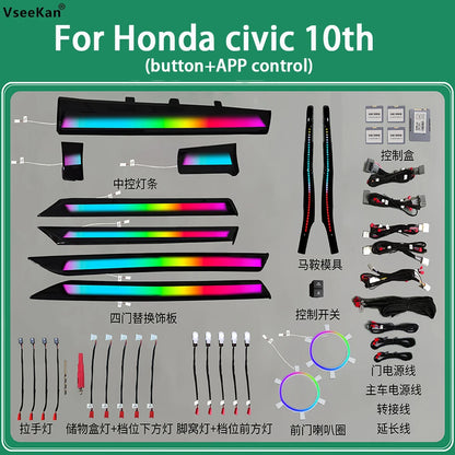 For Honda Civic 10TH Ambient Light Special Models Indoor