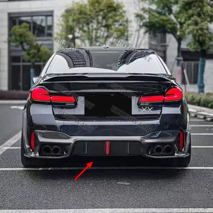 For BMW 5 Series M5 F90 G30 G38 3D Carbon Fiber Rear Bumper