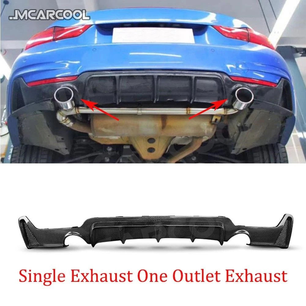 For BMW 4 Series F32 F33 Jmcarcool Carbon Fiber Rear Lip