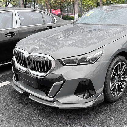 For BMW 5 Series G60 G61 Front Bumper Lip Splitter Body Kit