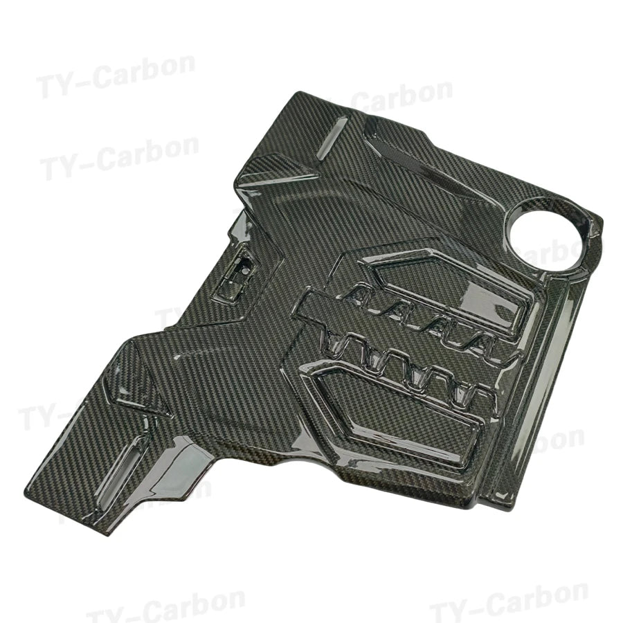 For BMW F90 M5 F91 F92 Dry Carbon Fiber Engine Hood Cover