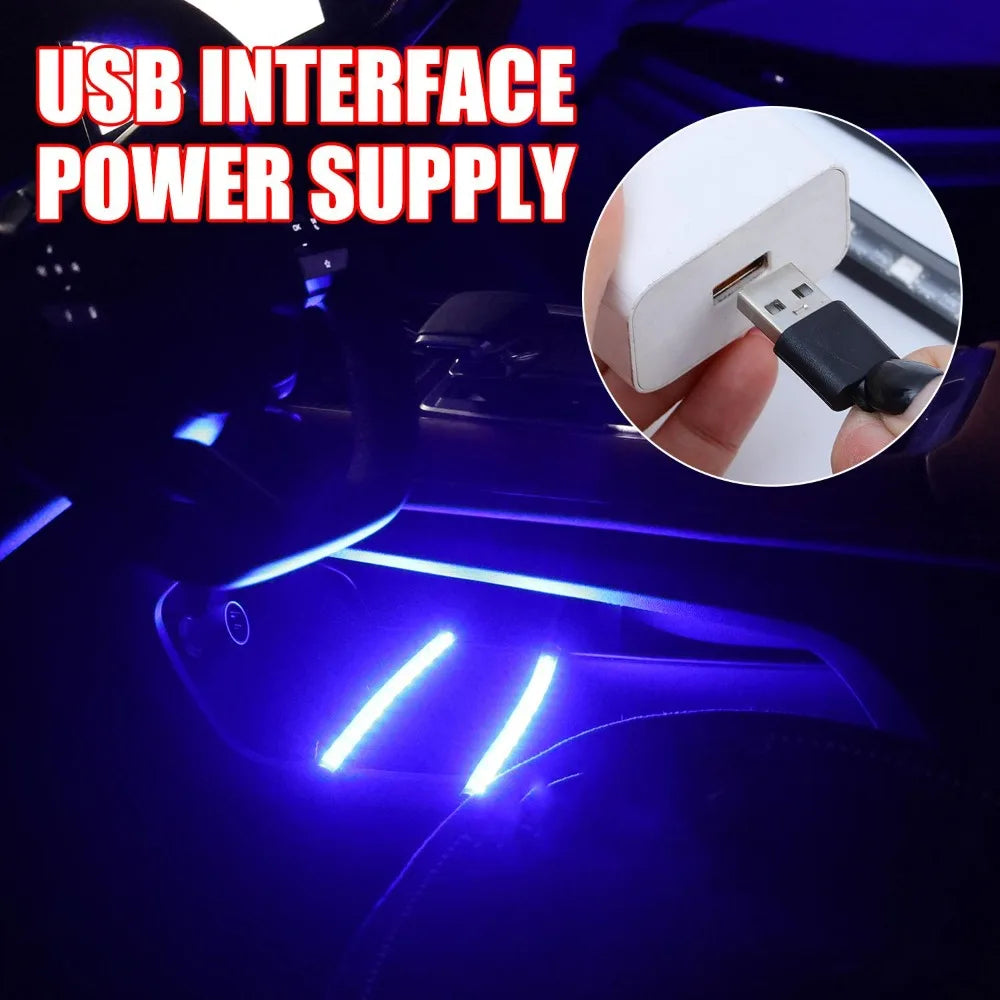 USB Strip Interior Atmosphere 12 Footwell Backlight Ambient